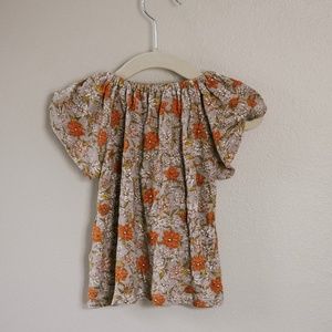Milkbarn Kids Baby floral dress